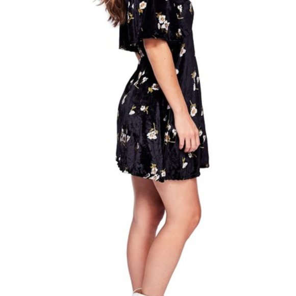 Free People Be My Baby Velvet Dress - Picture 3 of 11